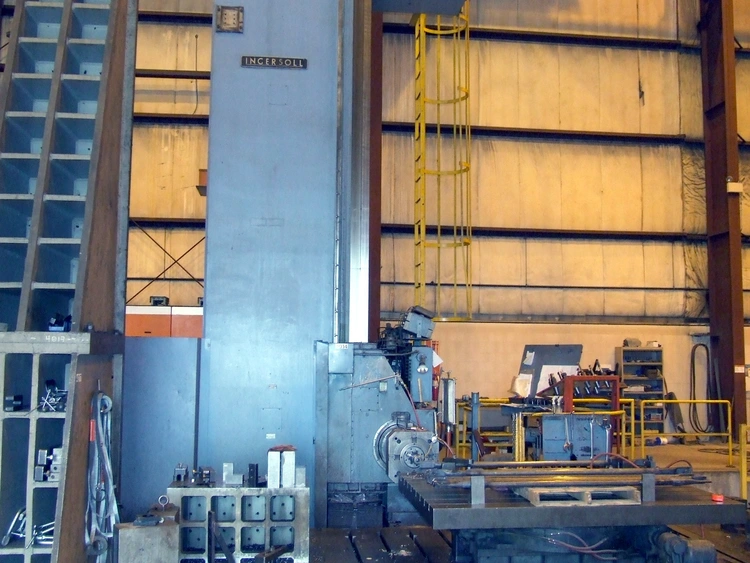 Used 1974 INGERSOLL 7” Horizontal Floor Type Boring Mills Pennsylvania US | Hadanich Machine #1439204