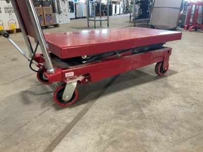 Used ULINE H-1784 DOUBLE SCISSOR LIFT TABLE Scissor Lifters Michigan US | Miedema Asset Management Group #1579974