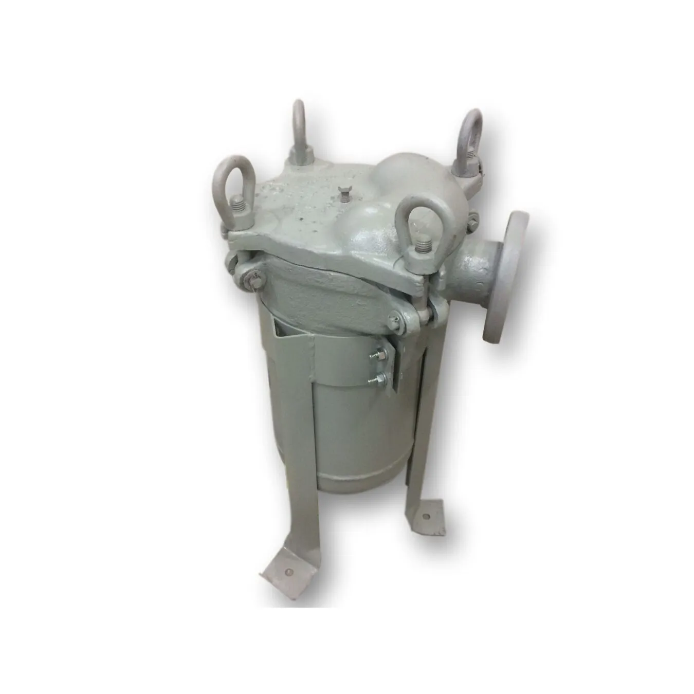 Used 2" FSI Filter Specialists Inc Stainless Steel Bag Filter
