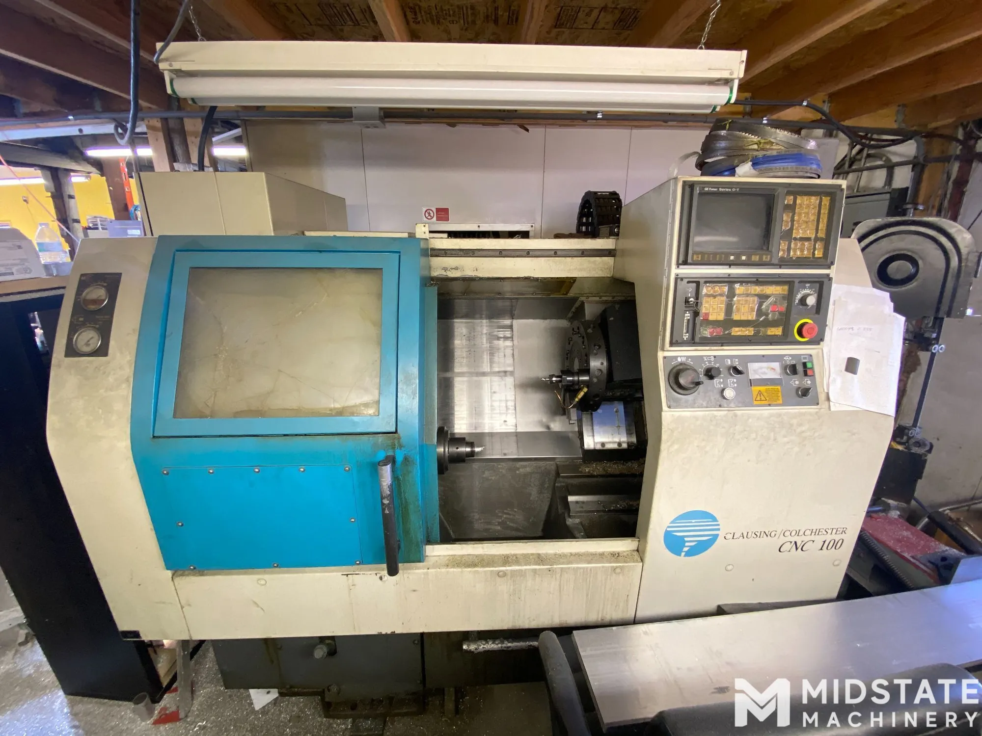 1995 CLAUSING COLCHESTER CNC 100 Horizontal Turning Center