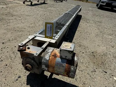 Conveyor, Screw, 6" X 10', Stainless Steel, 3/4 HP, #5880211