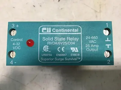 USED CONTINENTAL INDUSTRIES RVDA/6V25/D04