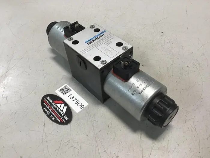 Used MANNESMANN REXROTH 4WE10E6731/CG24N9Z4T08 Valves/Fittings Michigan US | Ideal Machinery #582155
