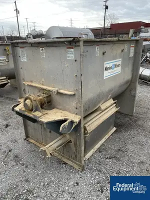 USED Marion Process Solutions 45 Cu Ft Marion Paddle Blender, S/S, Model BPS3672