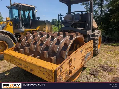 Used 2012 VOLVO SD115 Road Rollers Alabama US | Proxy Equipment #1388993