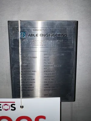 Used 2020 Able Engineering 5,000 LITRE Stainless Steel Tanks GB | Perry Equipment #1464124