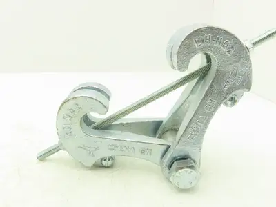 Anvil 4HYR3 1-Ton Adj I-Beam Steel Clamp Hanger 3-7" Beam 3/8"Rod 2160Lb