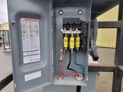 75 kVA Temporary Power Distribution Cart 600V Pri. 208Y/120V Sec.