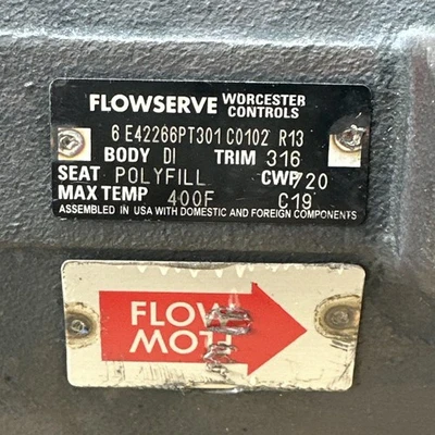 NEW Flowserve 6 EA42266PT301C0102 R13