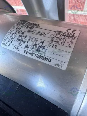 Unbranded Stainless Steel Press Holder w/ Ebara Jes M 056 0.5 HP Pump