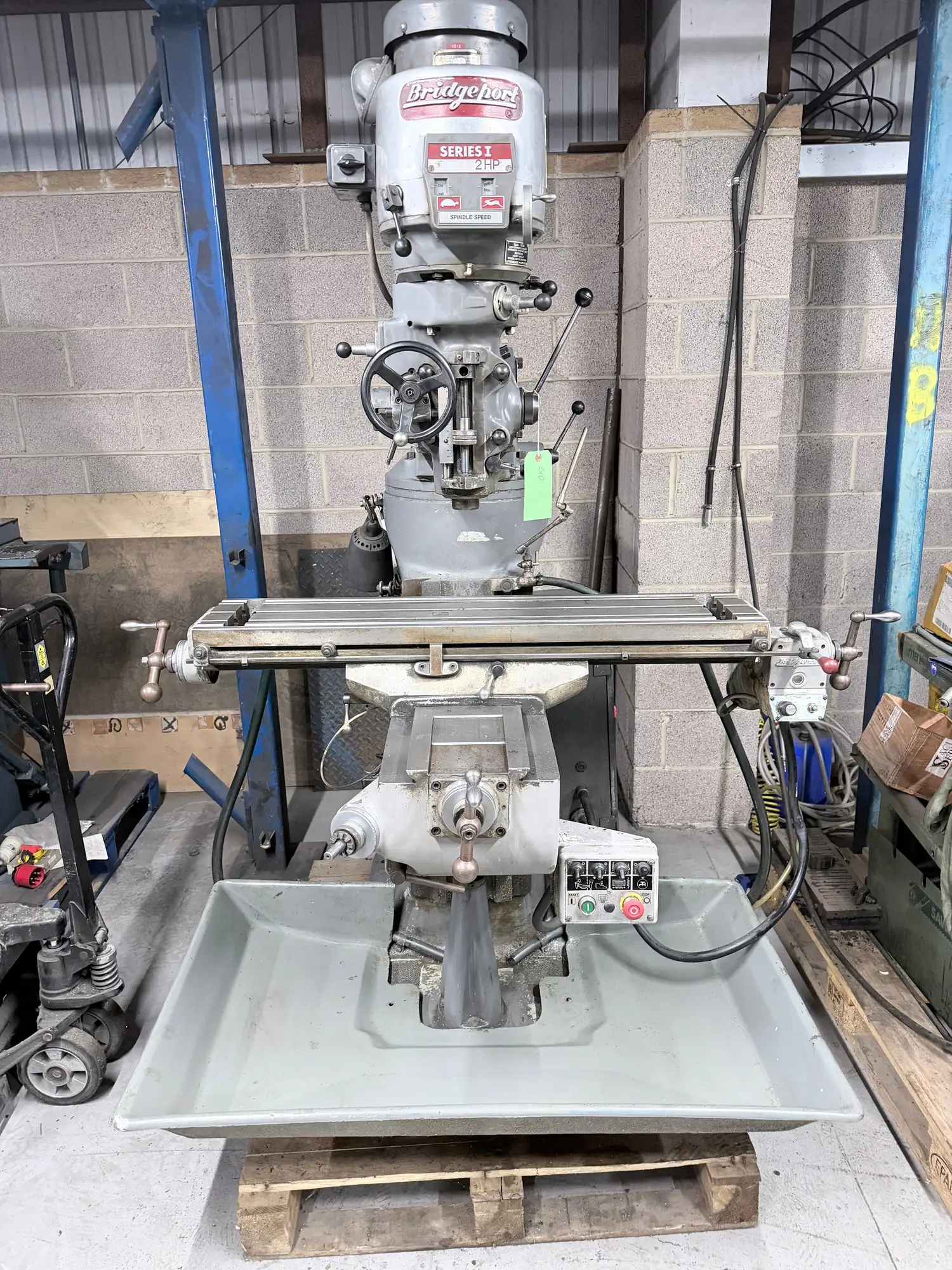 Bridgeport BR2J2 Turret Mill Milling Machine