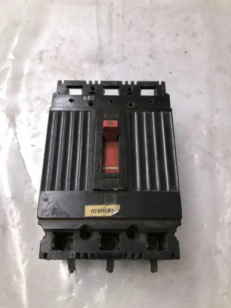 GE HZ-43 3 Pole 30A MCCB Molded Case Circuit Breaker 600VAC