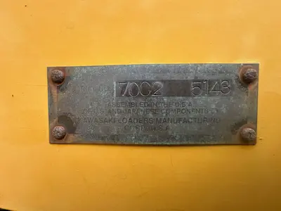 Used 1997 KAWASAKI 70Z IV Wheel Loaders Pennsylvania US | Proxy Equipment #1378618