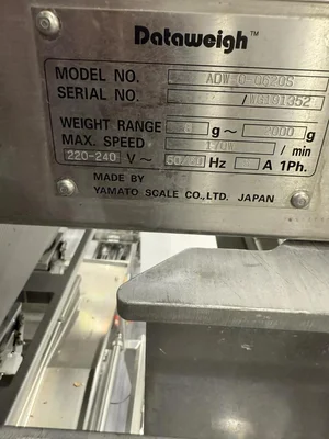 2019 Yamato Dataweigh ADW-0-0620S 20-Station Multi-Head Weigher # 646