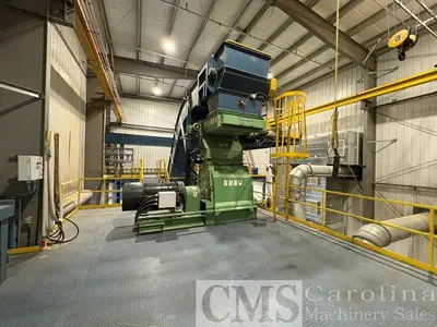 USED COMPLETE OPERATION PELLET MILL - 75,000 TONS PER YEAR