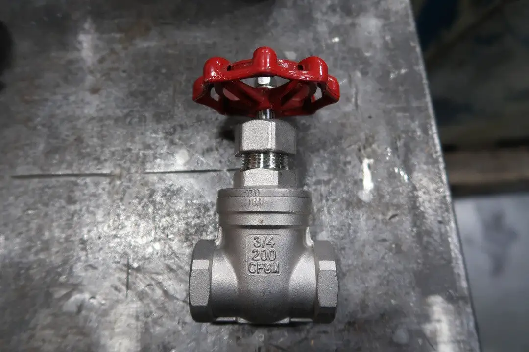 3/4", Class 200, Gate Valve