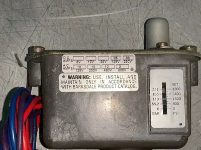 Used BARKSDALE C96123 Pressure Switches Ohio US | HGR 24 #1474832