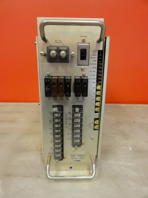 Used TDK MRM 043C Power Supplies | BG Industrial Surplus #472068