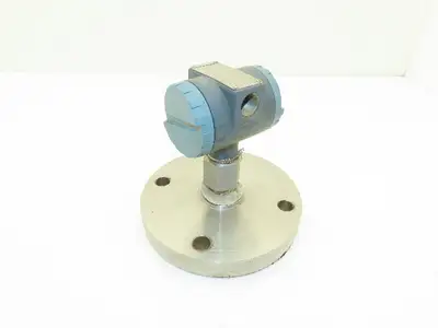 Foxboro 841GM-B Electronic Pressure Transmitter 12.5-36vdc 100psi 7.5" OD Flange