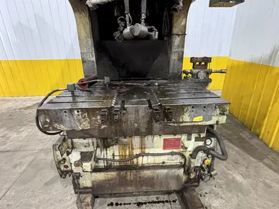 220 TON AIDA MODEL #NC1-200(2) GAP FRAME PRESS, WITH 9.84" STROKE: STOCK #22201