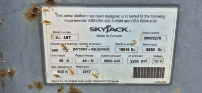 2018 SKYJACK SJ8841 Manlifts | Platinum Group (22)