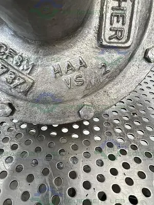 USED FISHER CONTROLS Y690AHM PRESSURE REDUCING REGULATOR