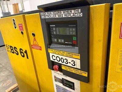 Used KAESER BS 61 Rotary Screw & Sliding Vane Air Compressors Illinois US | Meadoworks #1492191