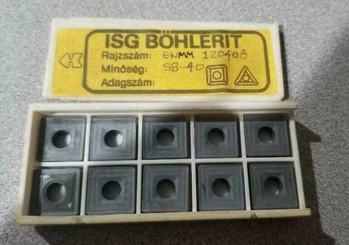 NEW Isg Bohlerit Does Not Apply