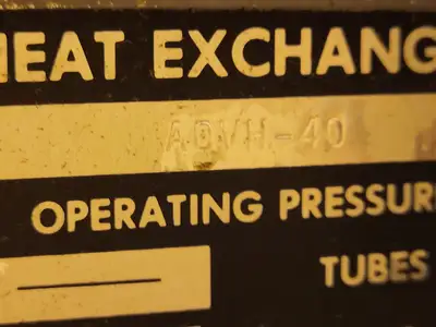 USED THERMAL TRANSFER PRODUCTS AOVH-40