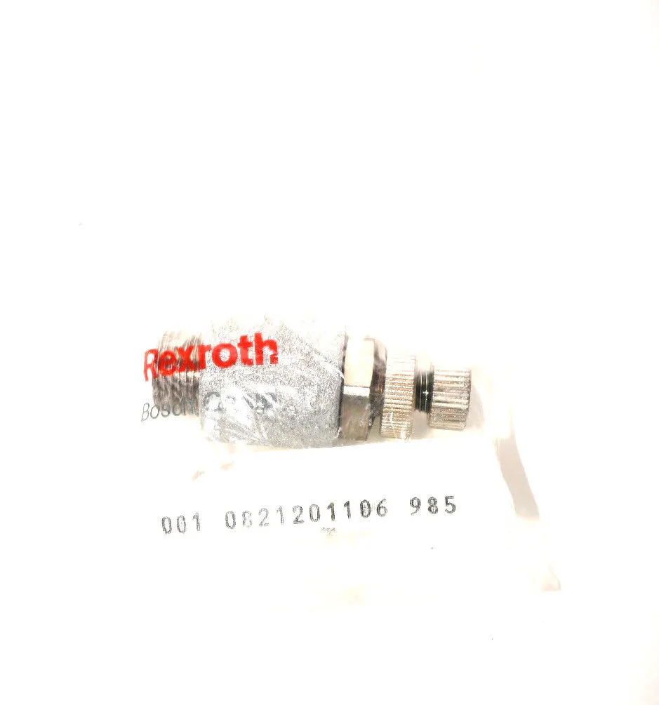 NEW REXROTH BOSCH 0821201106 THROTTLE SCREW INSERT