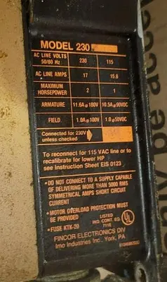 USED FINCOR 2300
