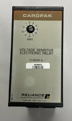 Used RELIANCE ELECTRIC 0-49012-A Misc Electrical & Power Parts Ohio US | Surplus Asset Holdings #1236935