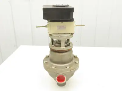WA Kates HB11T-I Flow Rate Control Valve 1.5"NPT w/Actuator & Positioner