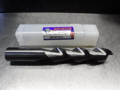 Monster 1" 2 Flute XXLG Carbide Endmill 1-2FL-SE-45 HPNF-XXLG (LOC1498A)