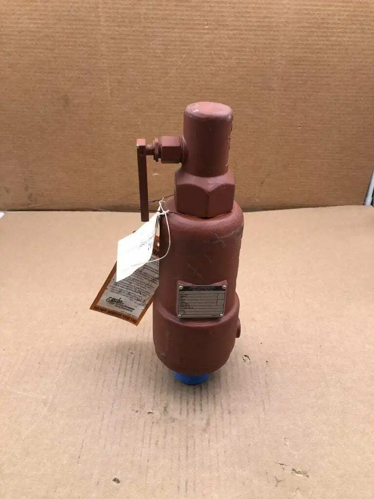 Farris Engineering 27EC34-F40 1″x1-1/2″ Safety Relief Valve, Steel 300PSI 104GPM