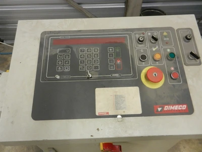 USED DIMECO DECOIL./ STRAIGHT/ FEEDER LVD PUNCHPRESS