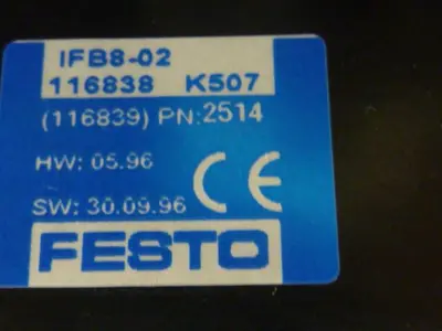 USED FESTO IFB8-02