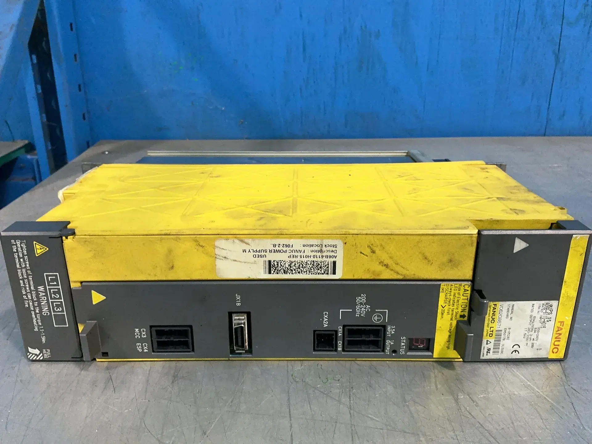 Used FANUC A06B6110H015 Power Units Ohio US | HGR 24 #1335346
