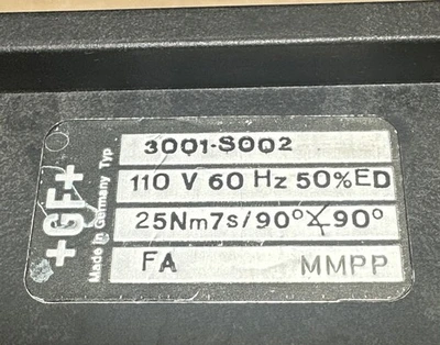 USED Georg Fischer 3001-S002
