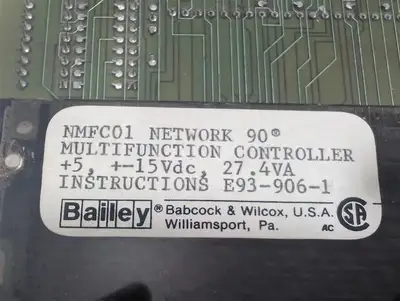 Bailey Controls NMFC01 Network 90 Multifunction Controller Module Used