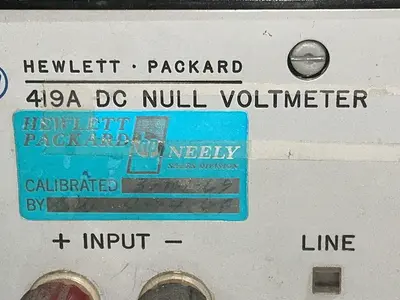 Used HP 419A Voltmeters Ohio US | HGR 24 #1572150