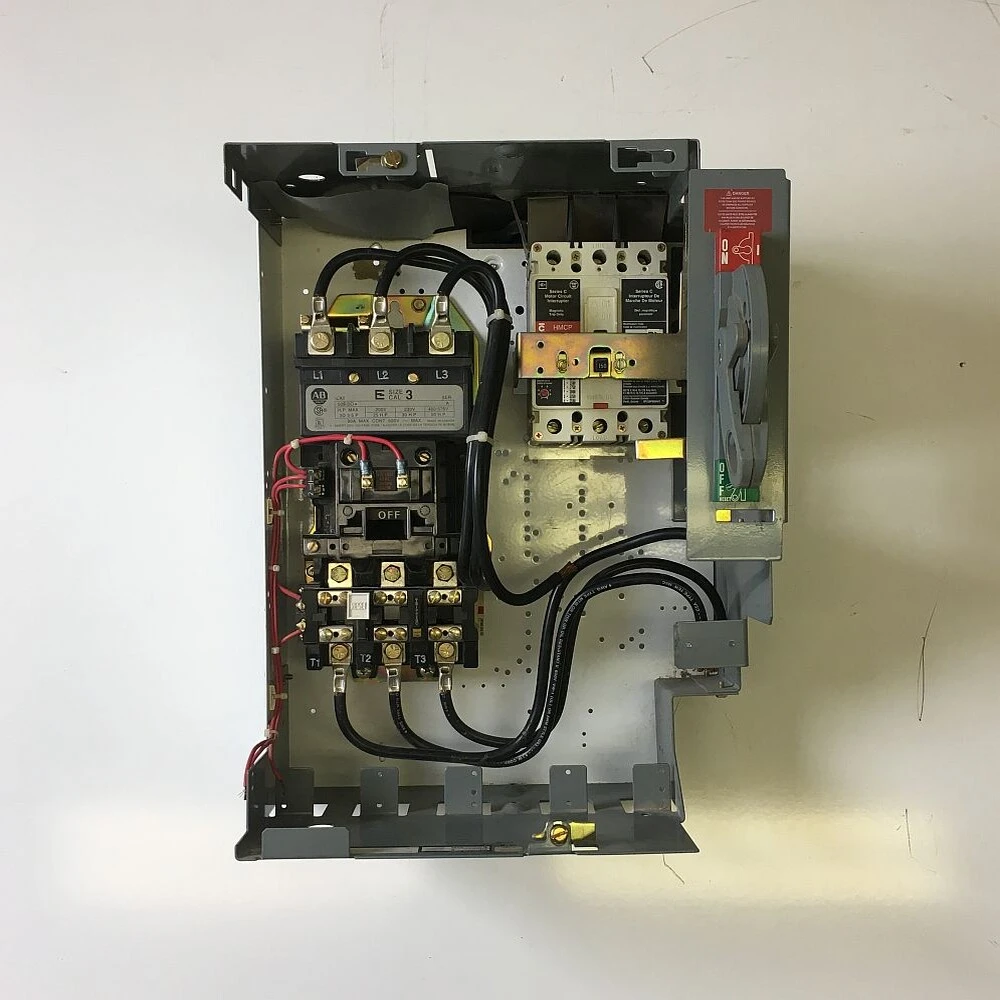 Allen Bradley 2100 Series 18" Bucket With Breaker and Size 3 Starter