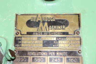 Arboga E 830 22" Gear Head Floor Drill