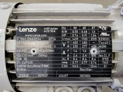 USED LENZE MDEMA M071-42C
