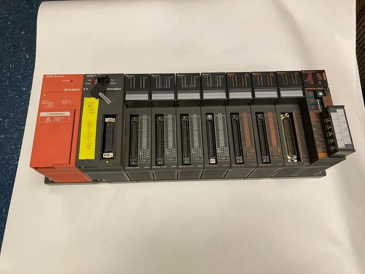 Used MITSUBISHI A1S61PN/A2USHCPU/A1SX41 (X3)/A1SX71/A1SY41/A1SY81/A1SJ61BT11 Industrial Controls | Surplus Asset Holdings #1220264