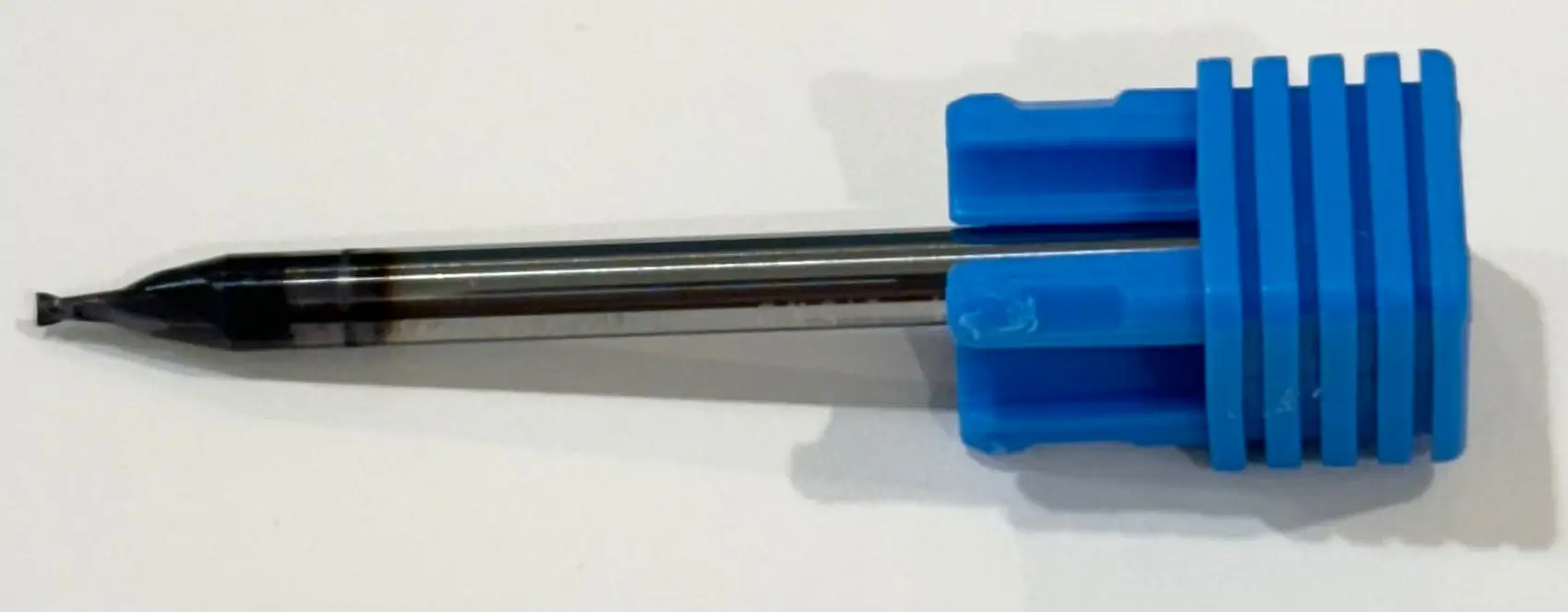 Kyocera 1.4mm Carbide End Mill 2 Flute TA Coating 4mm Shank USA Made