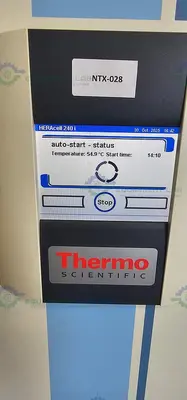 USED THERMO HERACELL 240 I GP INCUBATOR AMBIENT +3° TO 55°C