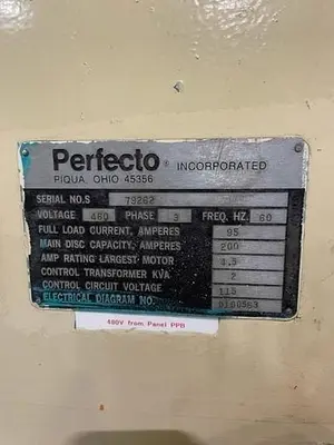 48" WIDE x 20,000 LB PERFECTO FEED LINE