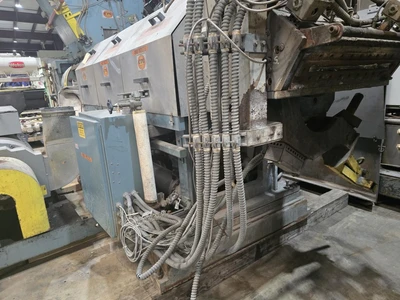 12" Single Screw Crown/CDL Dump Extruder, Model RPU2E400, 10:1 L/D Ratio