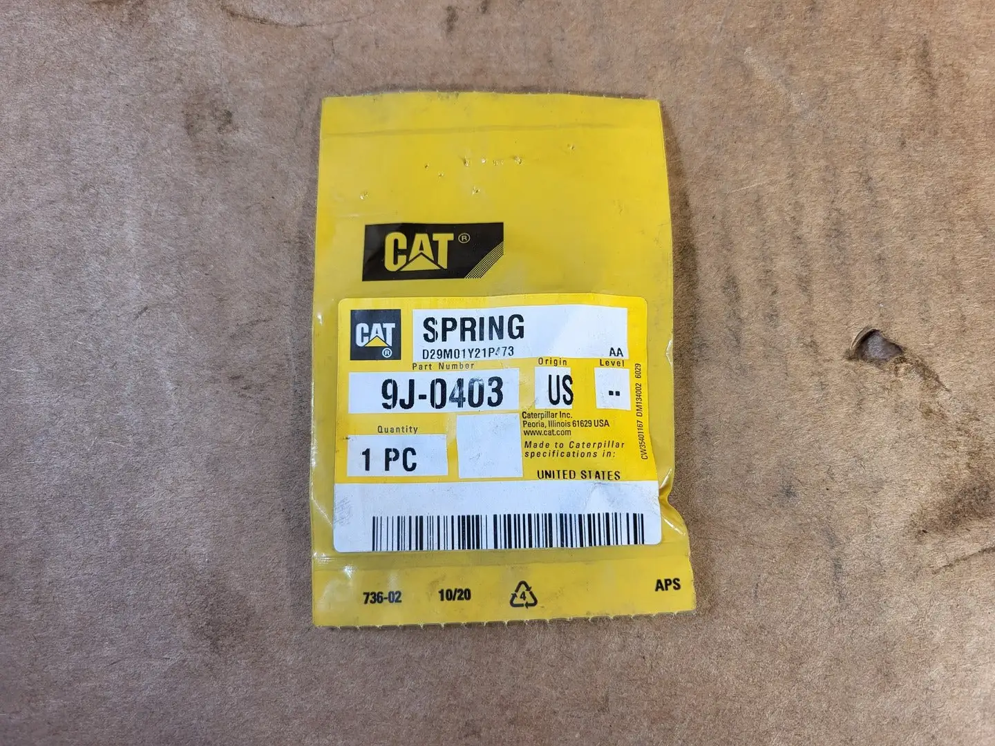 NEW CATERPILLAR 9J-0403